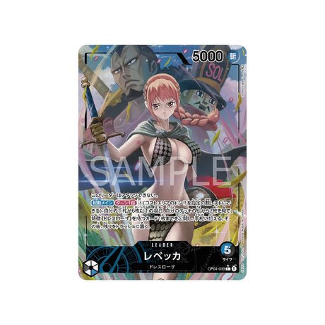 Carte One Piece Kingdoms Of Intrigue OP04 - 039 : Rebecca (Parallèle) - Cartes Pokémon | Importées du JaponCartes Pokémon | Importées du Japon