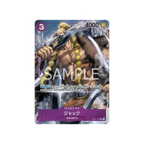 Carte One Piece Romance Dawn OP01 - 102 : Jack (Parallèle) - Cartes Pokémon | Importées du JaponCartes Pokémon | Importées du Japon