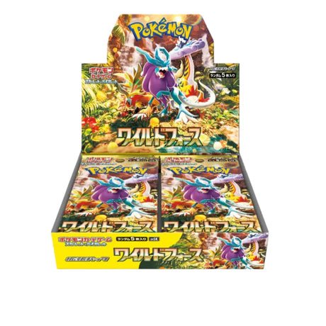 Display Box Pokémon Écarlate & Violet Wild Force - Cartes Pokémon | Importées du JaponCartes Pokémon | Importées du Japon