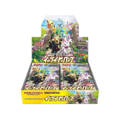 Display Pokémon Épée et Bouclier Eevee Heroes - Cartes Pokémon | Importées du JaponCartes Pokémon | Importées du Japon